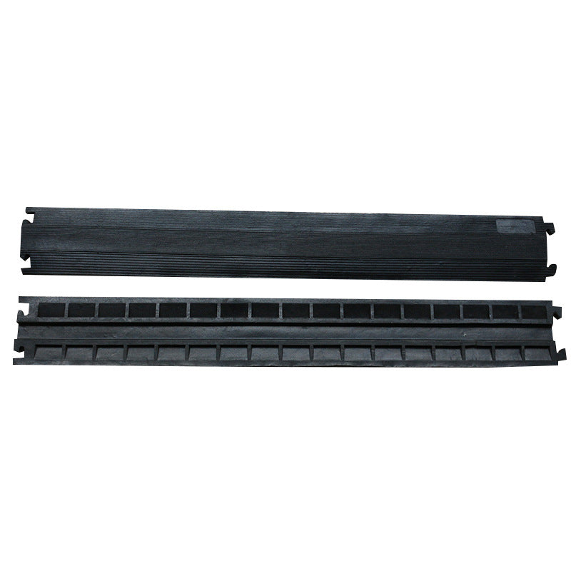 Cargue la imagen en el visor de la galería, PACK PASACABLES PEATONAL NEGRO DE 1 CANAL (4pza )

