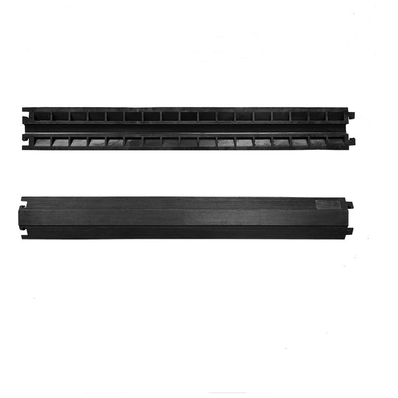 Cargue la imagen en el visor de la galería, PACK PASACABLES PEATONAL NEGRO DE 1 CANAL (4pza )
