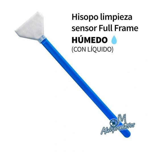 Limpieza de Sensor - Hisopo "HÚMEDO" 24mm Full Frame