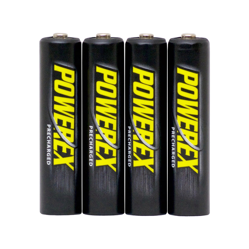 Cargue la imagen en el visor de la galería, Set de 4 Pilas recargables AAA 1000mAh Powerex
