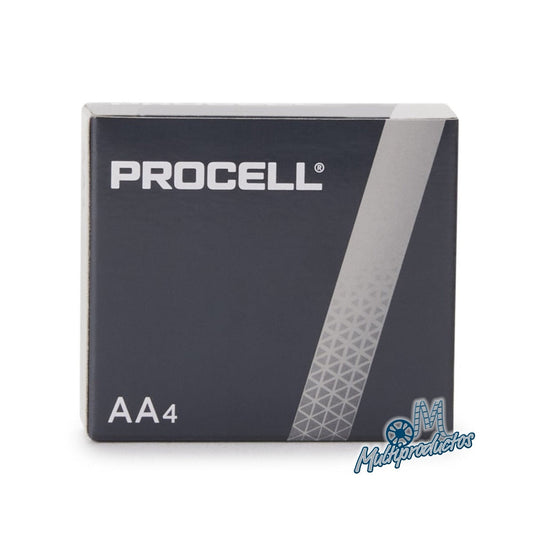 * Pila AA Bateria 1.5v Alcalina Blister Con 4 Piezas Pc1500 Procell Duracell