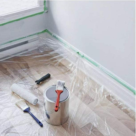 Plastico Protector de Pintor Domestico 10 m²