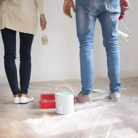 Plastico Protector de Pintor Domestico 10 m²
