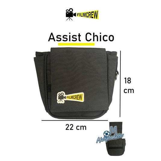 Pouch Assist Chico FilmCrew - Cierre con Velcro
