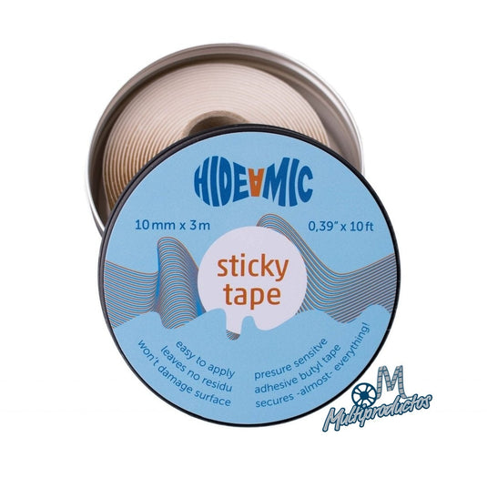 Cinta Doble Capa - Hide-a-mic Sticky Tape 3 Metros x 10mm
