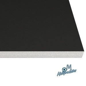 Cargue la imagen en el visor de la galería, Foam Core Blanco/Negro de 5mm, 122m x 2.44m
