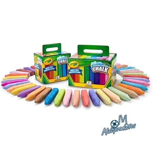 Gises Crayola gigantes colores brillantes 24 pza